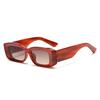 JNPCX Fashion Rectangle Jelly Color Women Sunglasses Retro Men Gradient Shades UV400 Sun Glasses