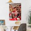 Arsenal Custom Your Name Wall Decor Tapestry Art For Pet Memorial Birthdaywedding Party Backdrop Family Gift