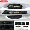 Car Door Bowl Carbon Fiber Protective Film Door Handle Sticker Luminous  Scratch Handle Scratch Door Bowl Protective Sticker