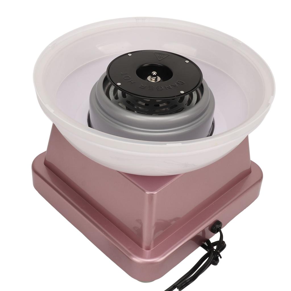 Cotton Candy Machine Household Easy To Operate Low Noise with Sticks Spoon Cotton Candy Maker for