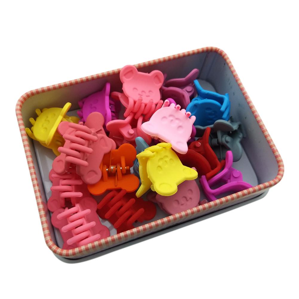 20Pcs/Box Graceful Girl Hair Ornament Set Princess Headwear Hairpin Head Clasp Birthday Gift Box Hair Decoration