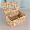 INS Gourd Grass Tissue Box Handmade Storage Box Pastoral StyleTableware Storage Box Living Room Tissue Paper Storage Basket