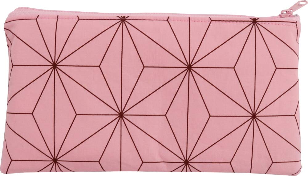 

Kyosuke Japanese Mask 22 x 12 x 1 Japanese Hemp Leaf Pink Pouch, Approx. cm, Pattern,