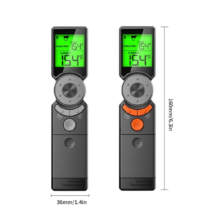 LCD Digital Probes Oven Thermometer Kitchen Cooking Food Temperature Measurement