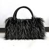2025 Luxury New Design Women's Faux Fur Handbag Winter Soft Warm Bag Girls Fluffy Large Capacity Tote bag High Quality Fur Purse
