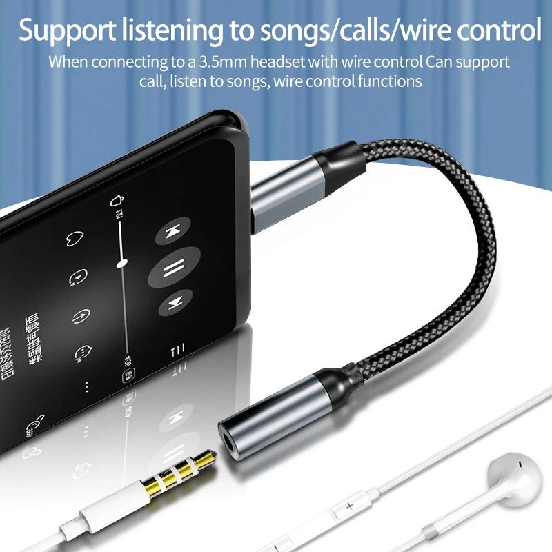 USB Type C To 3.5mm AUX Adapter Cable USB C To 3.5mm Female Headphone Jack Adapter For iPhone 17 16 15 Huawei Xiaomi