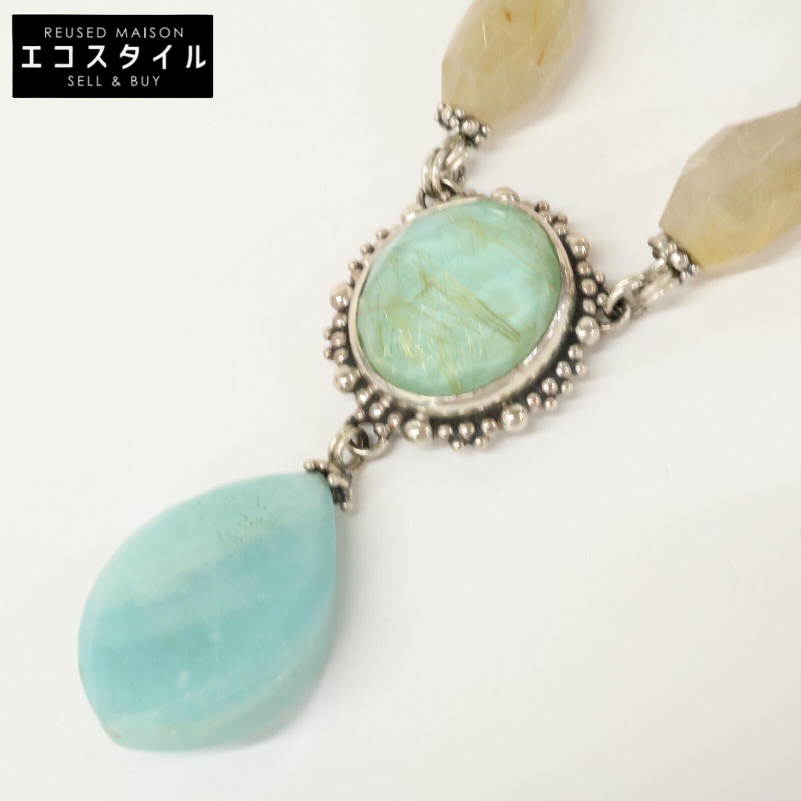 

STEPHEN DWECK STERLING Turquoise/Color Stone Necklace Silver / BlueUsed