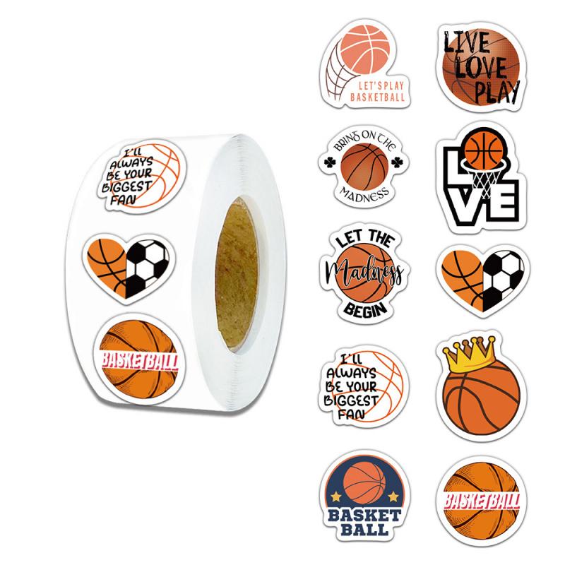500Zhang/Volume Cartoon Journal Stickers Gift Wrapping Tape Sealing Stickers Adhesive Wholesale Roll Stickers Collection