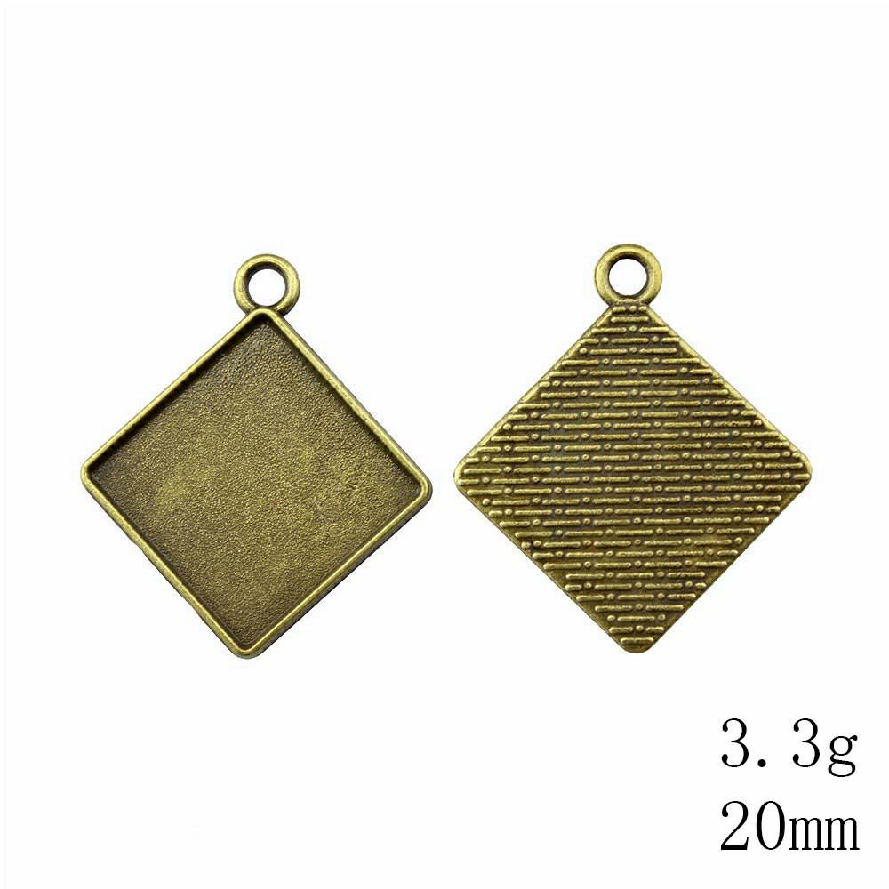 Bijuterii și Accesorii de Ziua Mamei Potrivite pentru Cabochon de Sticlă Rotund 20mm Bază Setare Tavă Bezel Piese Accesorii Bijuterii Accesorii pentru Bărbați