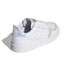 Adidas Originals Super Court Lässige Rutschfeste Stoßdämpfende Strapazierfähige Stützende Low-Top Kinder-Sneaker Kinder-Sneaker Weiß Grau EG9080