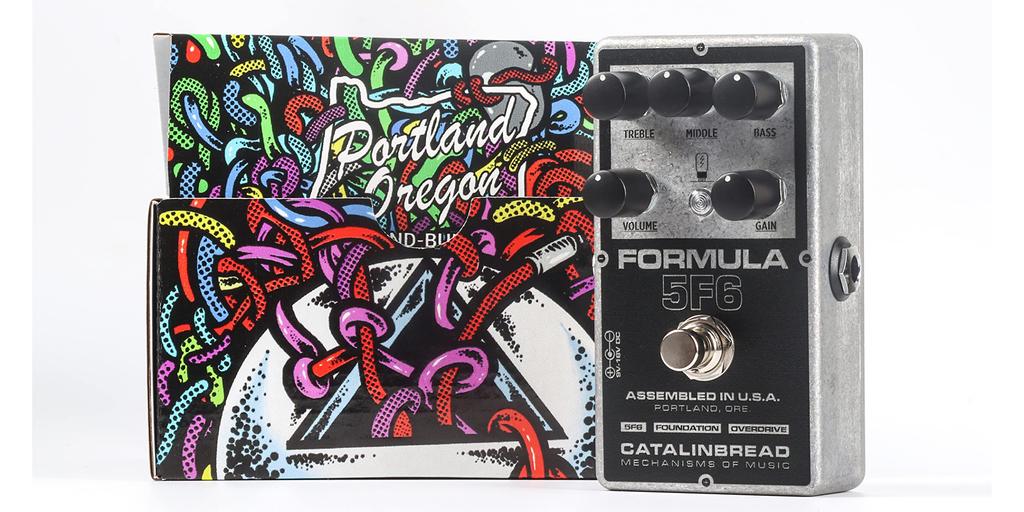 Catalinbread Formula 5 F6 Classic Tweed Bassman Foundation Overdrive Pedal
