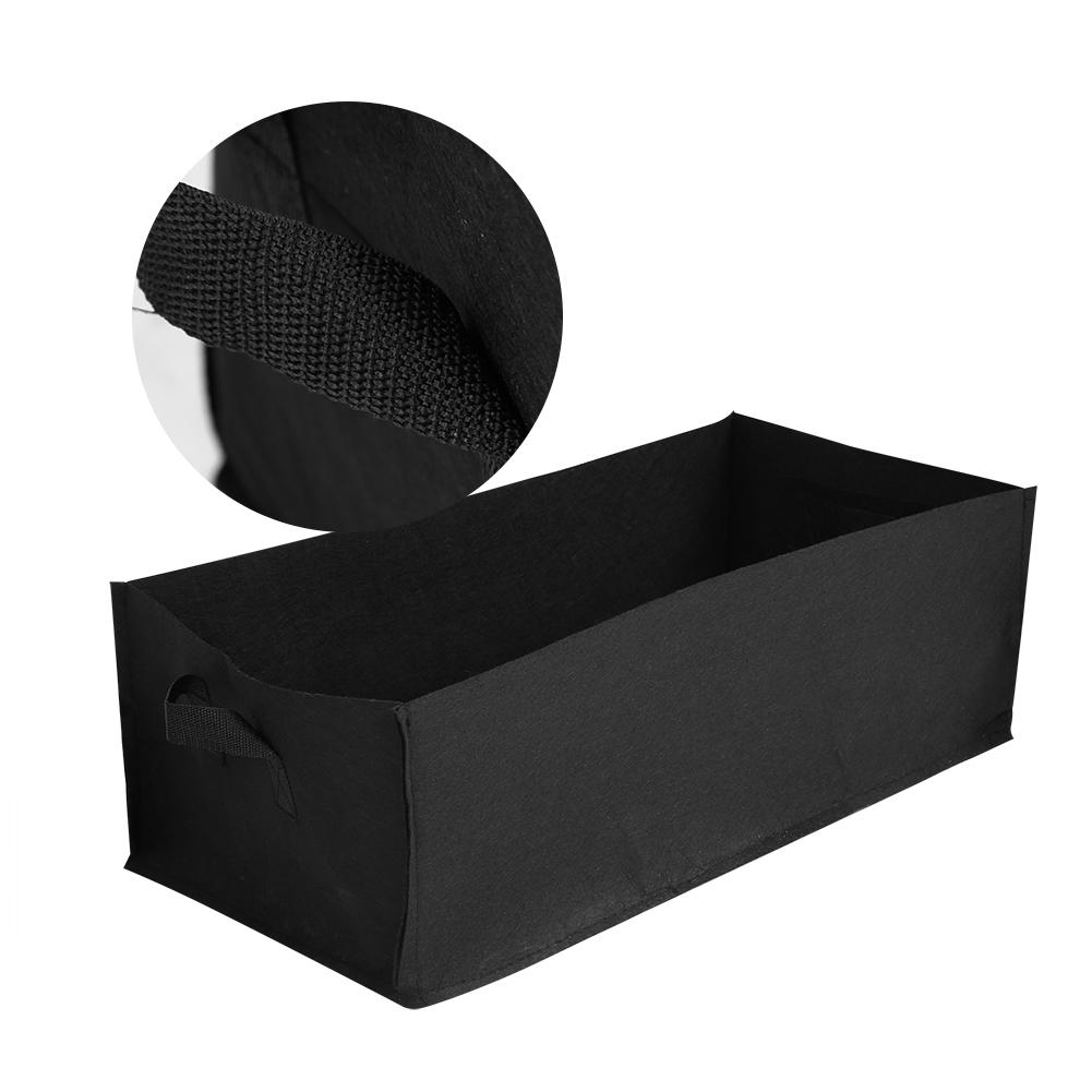 1Pc Vegetable Strawberry Planting   Bag Garden Plant Flower Nursery Planter(S 40*30*20cm)