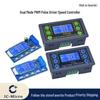 Adjustable High-Power Motor Speed and Solenoid Valve Control with Dimming, Pulse Count, Frequency, Duty Cycle, and Delay Functions