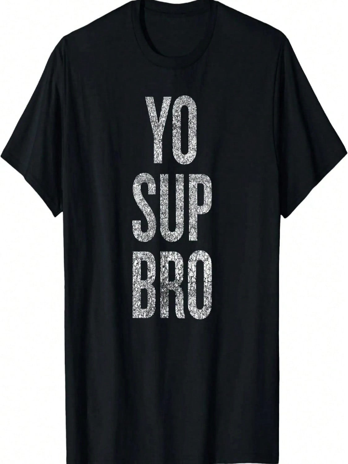 Yo Bro Customized Quoted Bro T-Shirt S разноцветный