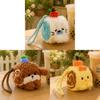 Plush Animal Keychain Cake Design With Pp Cotton Fill For Kids And Adults