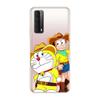 Cute Doraemon For Huawei Y9S Y6S Y8S Y9A Y7A Y8P Y7P Y5P Y6P Y7 Y6 Y5 Pro Prime 2020 2019 Soft Phone Case