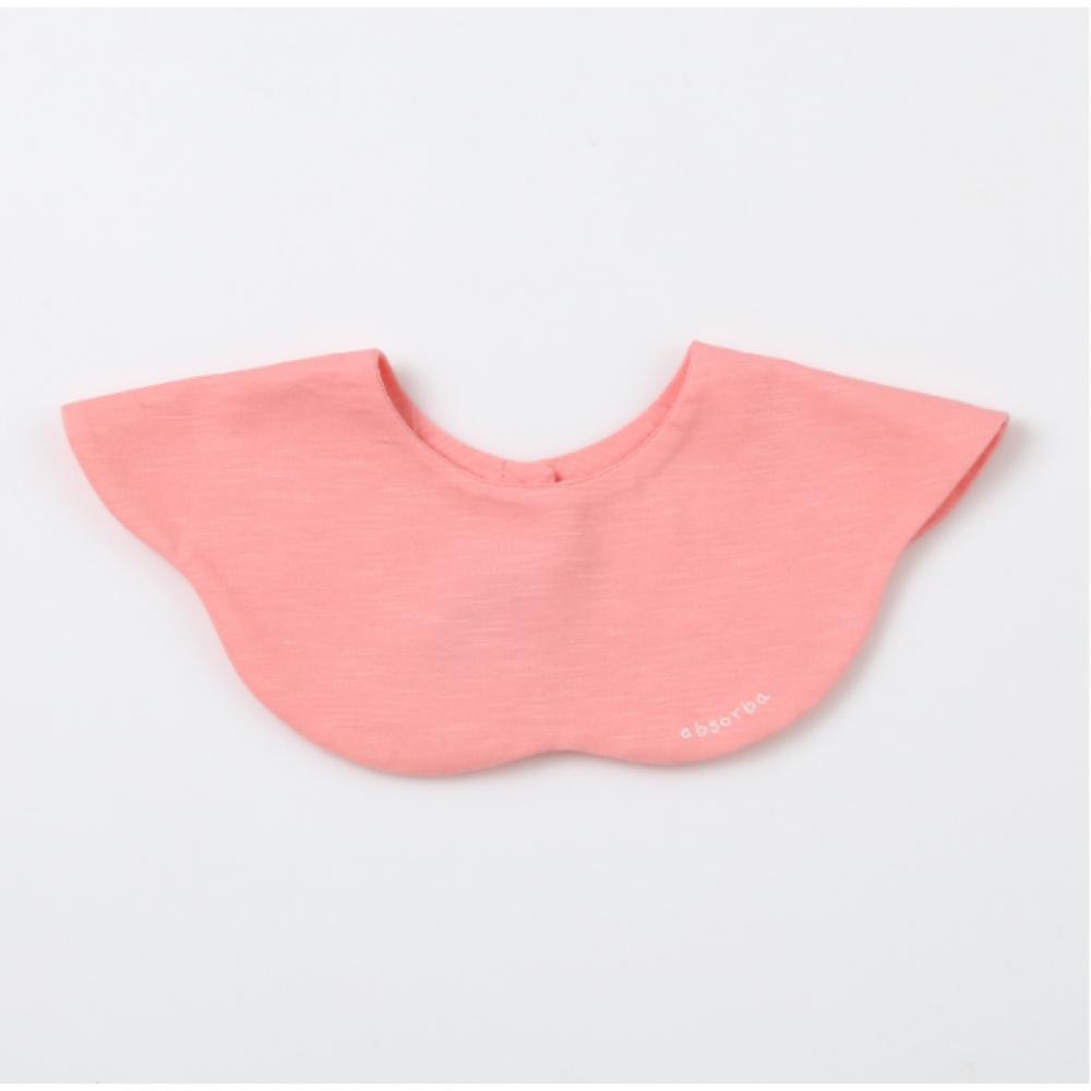 ABSORBA 2 Piece Set 7 Sleeve Romper + Bib  A11106d1 Yellow+pink 