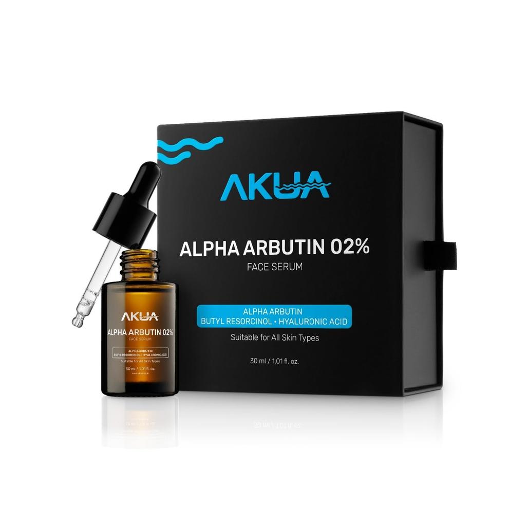 Akua Alpha Arbutin 2% Face Serum | Skin Brightening & Dark Spot Reduction | With Hyaluronic Acid & Vitamin E | Hydrating, Lightweight, and Non-Grea