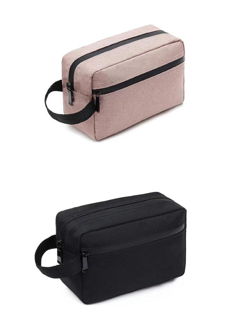 Oxford Cloth Waterproof Travel Wash Bag - Large Capacity Makeup Storage