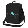 Normal People Scuba Diving Insulated Lunch Bag for Work School Dive Resuable Thermal Cooler Bento Box Women Kids