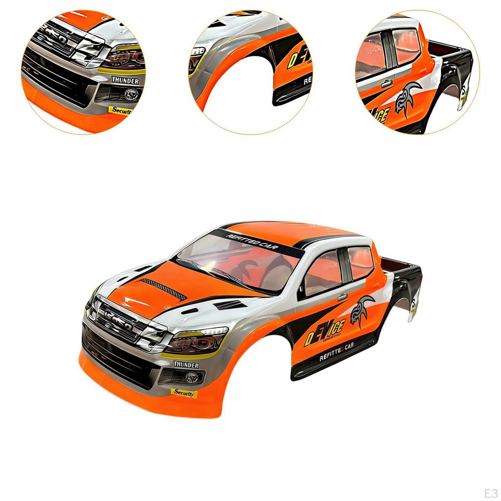 RC Car Body Outer Cover 1/10 High Performance Accessories Replacement Professional Attachment