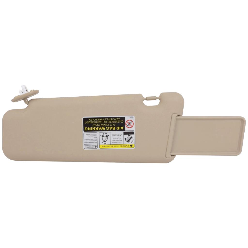 Beige Right Side Sun Visor 74321-48490-E0 For Toyota Highlander 2008-2013