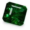 Natuurlijke Groene Smaragd Losse Edelsteen Vierkant Geslepen 8 karaat Colombiaans voor Sieraden maken en Handwerk
