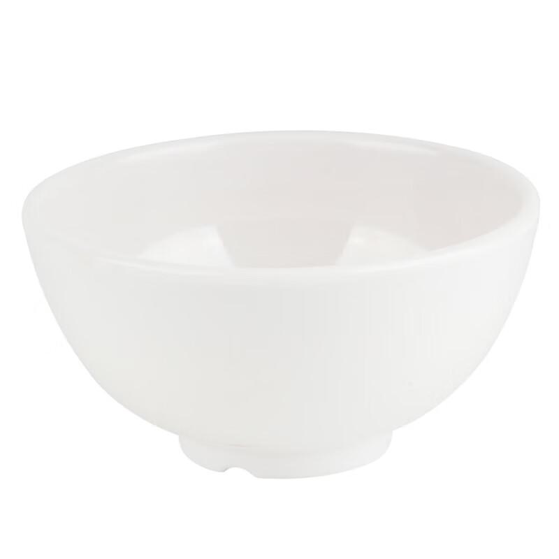 Commercial White Melamine Bowl