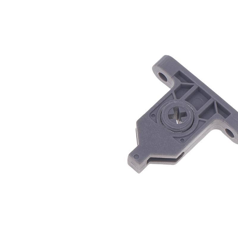 2Pcs Nylon/Metal Drawer Clip Front Panel Fixing Bracket Connector Replacement Kitchen Furniture Cabinet