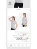 Women's Short-Sleeve Modal Tank with Chest Pad - No Bra Yoga Base Layer