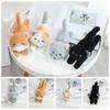 Smile Cat Plush Slap Bracelet Simulation Cat Plush Wrist Band  Birthday Gift