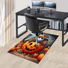 Office Rug Pumpkin Jack Halloween theme 3D Printed Anti-Slip Rug-Machine Washable for Living Room