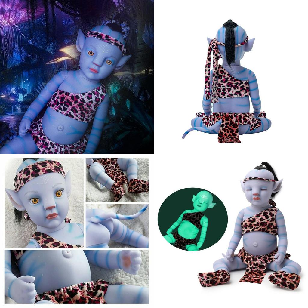 Bambola Avatar Luminosa Incredibilmente Realistica Bambino Rinato 12 pollici