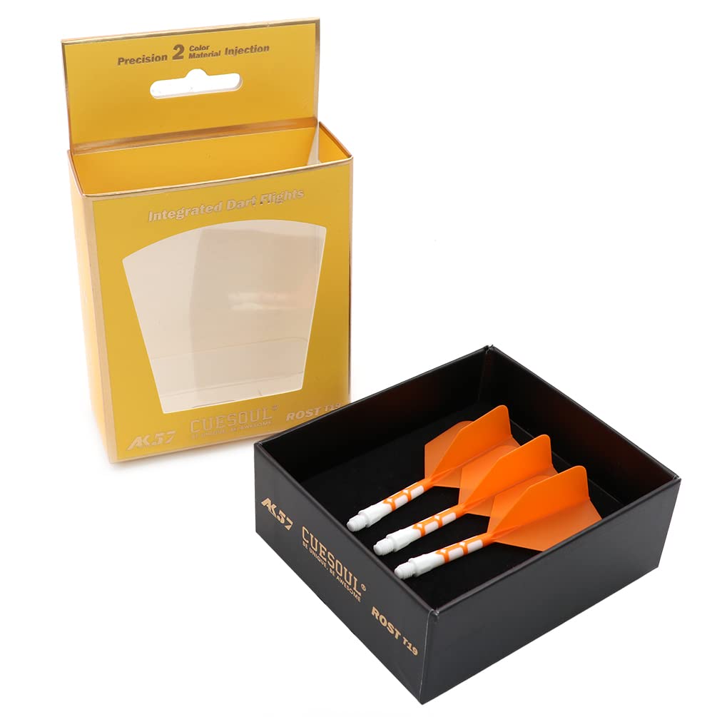 

CUESOUL ROST T19 color mixed shaft integrated flight big wing shape set Two-tone two-material 3-piece (CS-AK5710-1M)