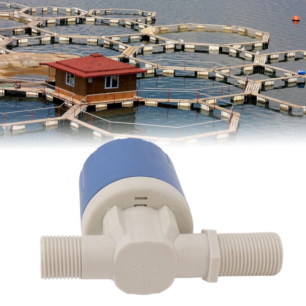 Automatic Water Control Valve G1Celsius2 Male Thread Valve for Incubator Water Tower Swimming Pools Livestock Water Trough