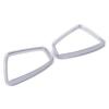 For Volkswagen VW Tiguan 2017-2024 Chrome Rearview Mirror Visor Guard Cover Trim