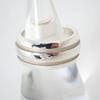 [Used] TIFFANY 925 Double Line Ring / Size 10 / j51-10