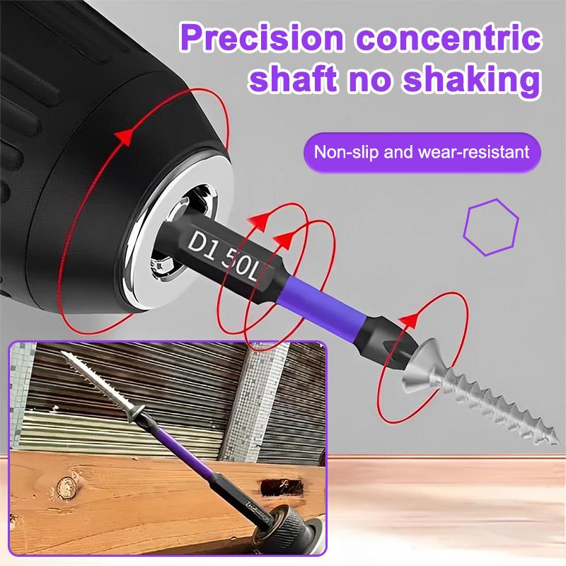 Strong Magnetic D1 Anti-shock Batch Head Hand Electric Drill Bit Cross Screwdriver High Hardness Non-slip Screwdriver Bit Set