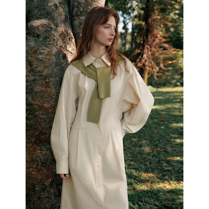 ELLE Elegant Shirt Dress