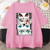 Summer New Anime Graphic Printed T-shirt Unisex Fashion Casual Round Neck Loose Short Sleeve Tees