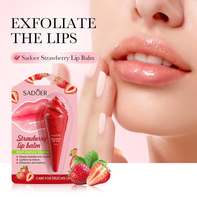 Ice Cream Lipstick 6g Avocado Hydrating Honey Moisturizing Moisturizing Skin Care Products