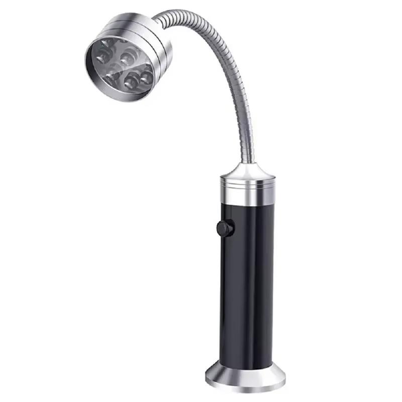 

Свет для гриля - Аксессуары для барбекю для улицы с магнитной основой, гибкая шейка 360 градусов, водо- и термостойкий, батарейки в комплект не входят чёрный