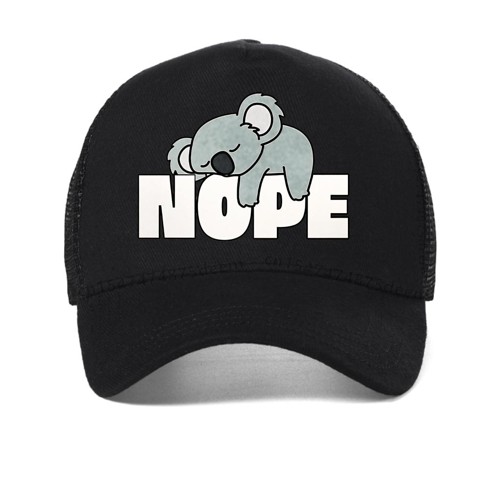 Nope Sorry I WonT Get Up print baseball cap Women Unisex Adjustable Adult Dad Hat Summer Sun Hats fashion mesh Snapback Caps