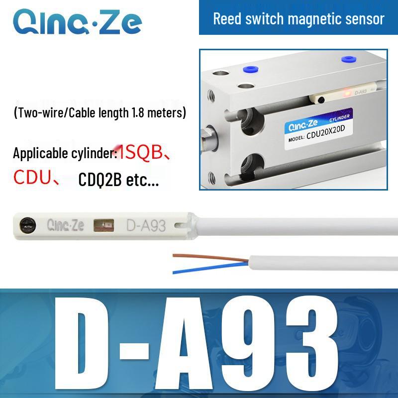 Magnetischer Zylindersensor: D-A93 Zwei-Draht & CS1-F Drei-Draht Endschalter