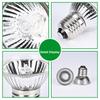 Reptile Heating Lamp Turtle Basking Halogen Light Bulb Heating Light Full Spectrum Sunlamp for Lizards Amphibians 25/50/75W