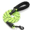 Nylon Dog Leash Chain Reflective Design Dog Collar Durable and Sturdy Puppy Harness Soft Pets Supplies Dogs Accessories