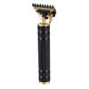 Hair Trimmer for Men Professional T Shaped Electric Clippers Cordless Grooming Kit 4 Guide Combs Black