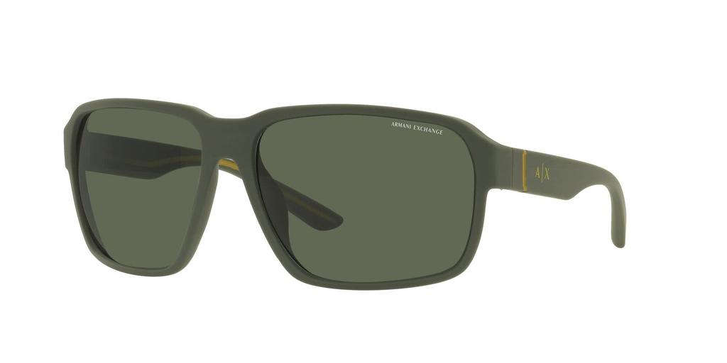 Sunglasses AX4131SU MATTE OLIVE GREEN Lens 64 [Armani Exchange] Frame/DARK