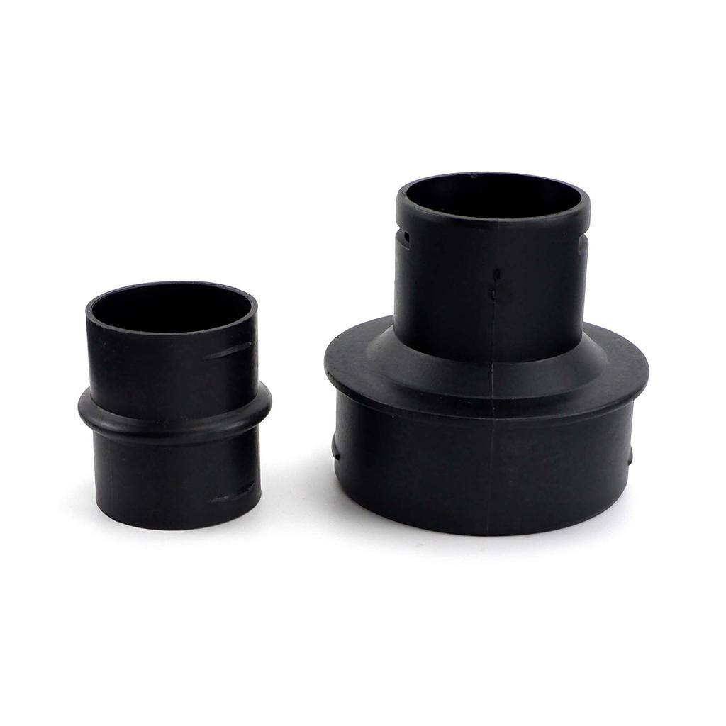 42to60mm 42to75mm Converter + T or Flat Connector Diesel Heater Air Duct Ducting Black For Car Truck VAN Camper