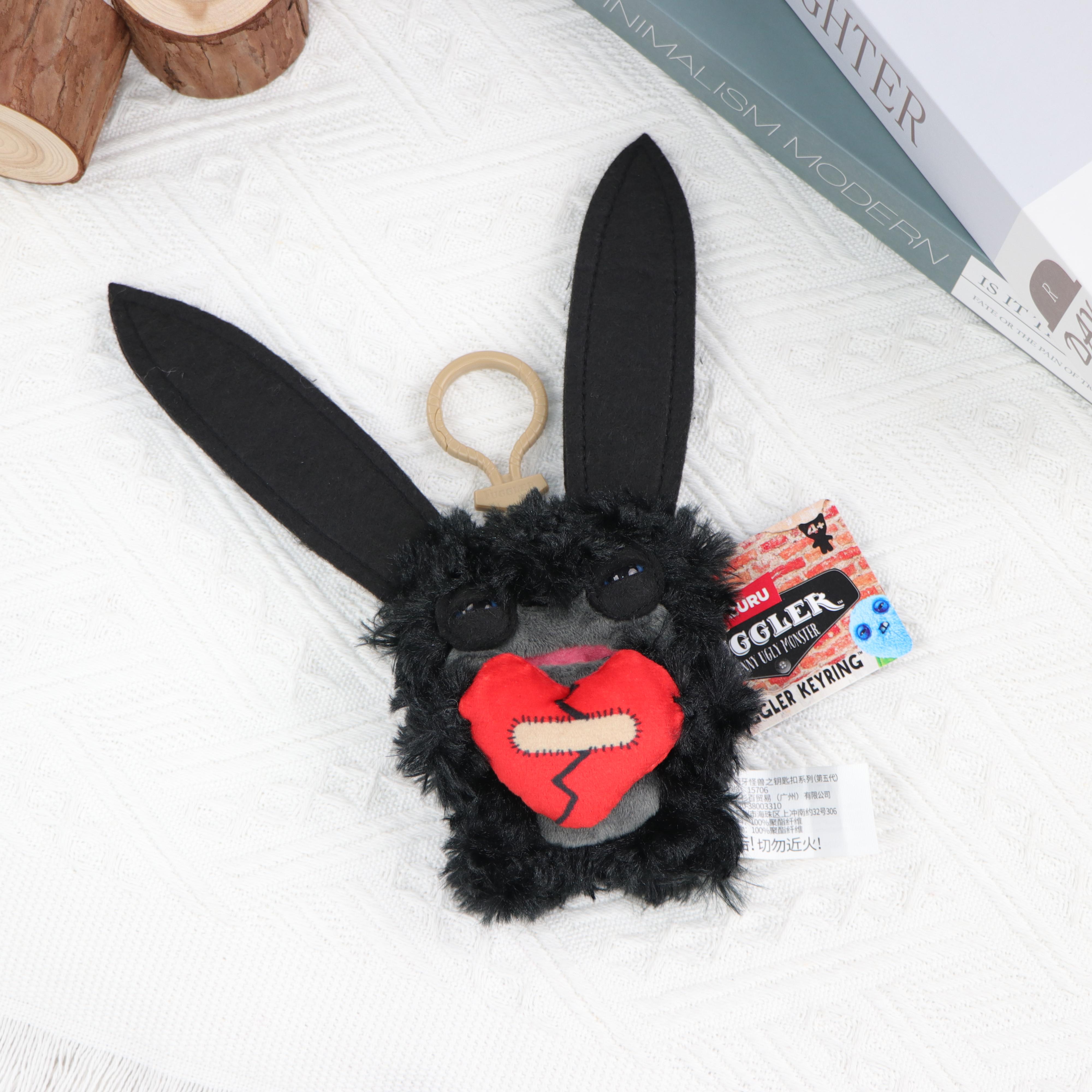 Fugg Schlüsselanhänger Plüschtier Fuggler Anhänger Puppe Genervter Außerirdischer Hässliches Monster Schlüsselanhänger Stofftier Plüschpuppe Hängendes Ornament Geschenke